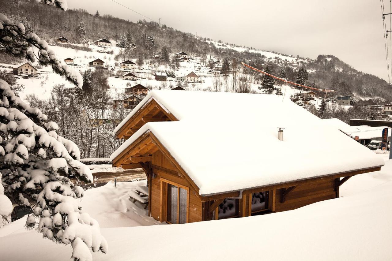 Les Chalets Des Chatelmines ลาแบรส ภายนอก รูปภาพ